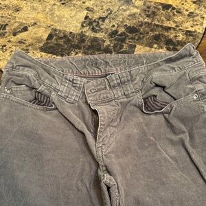 Tommy hilfiger Gray Corduroy Women pants size 8